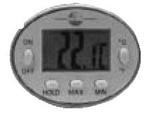 Mini Penetration Thermometer (Waterproof) "Testo" Model 0900 052